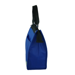 Wholesale customized zipper aluminum thermal food delivery cooler bag